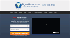 Desktop Screenshot of drjoseguevara.com